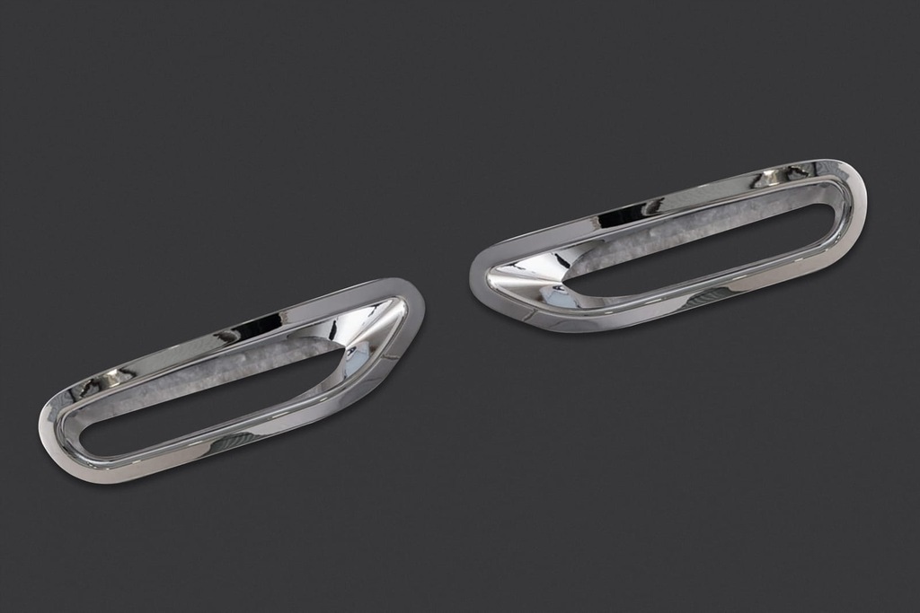 фото №7, Nissan x-trail iii t32 2014-2017 накладки задних лампа противотуманных