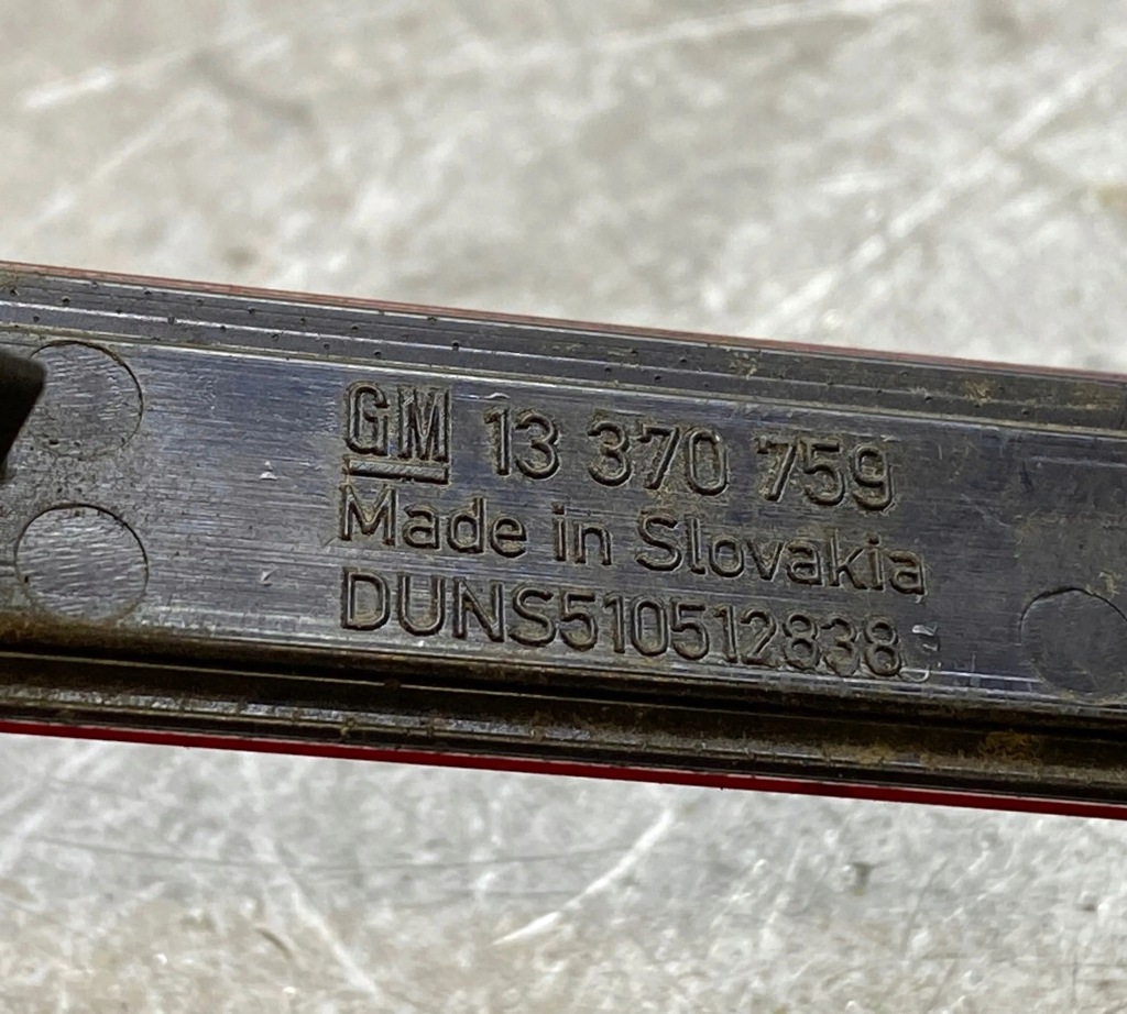 Opel astra j 2013 отражатель фонари задний 5510512838 с Разборки