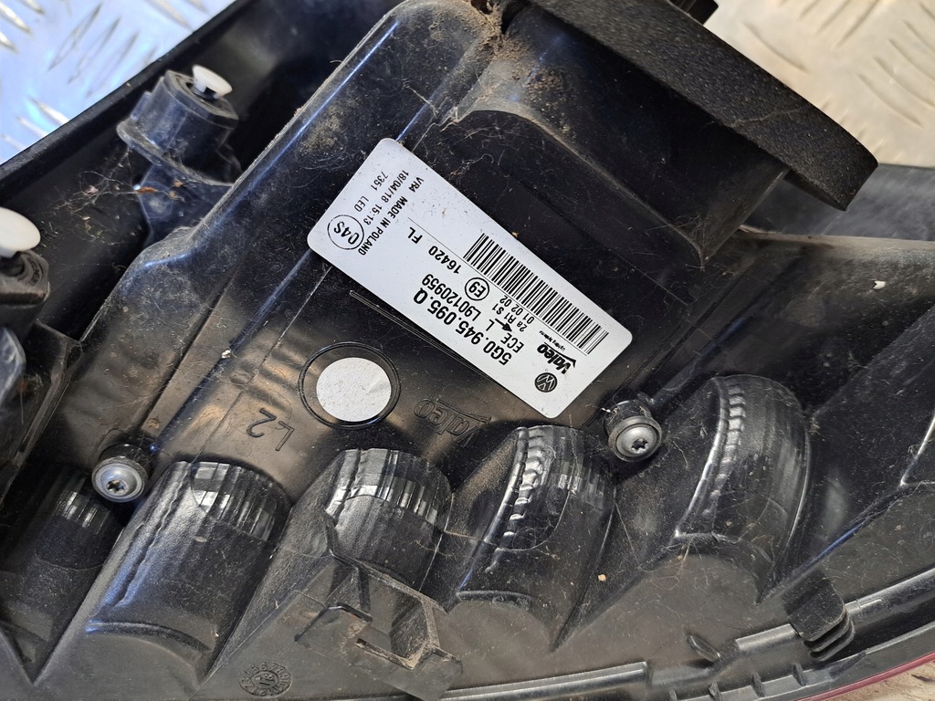фото №8, Vw golf vii 7 lift лампа задняя левая led 5g0945095q