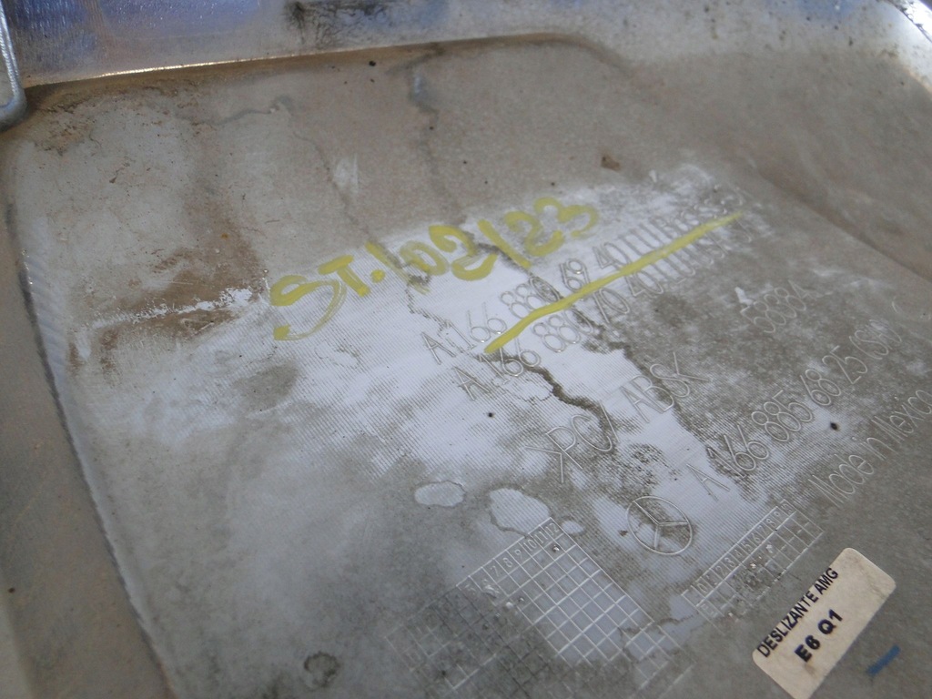 фото №14, Mercedes gl x166 166 накладка хром задняя amg