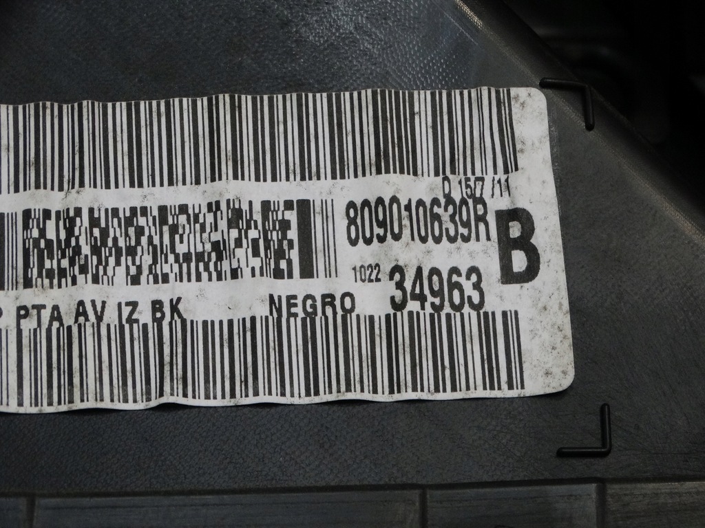 фото №13, Обшивка оббивка двері лівий перед renault megane iii hb 809010639r