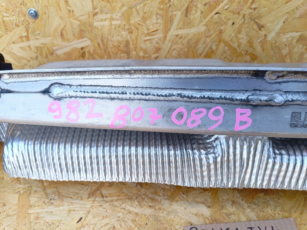 фото №12, Porsche cayman 982 2017 балка усилитель бампера задняя 98150514100