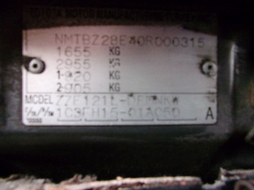 фото №9, Toyota corolla e12 sedan капот кришка двигуна