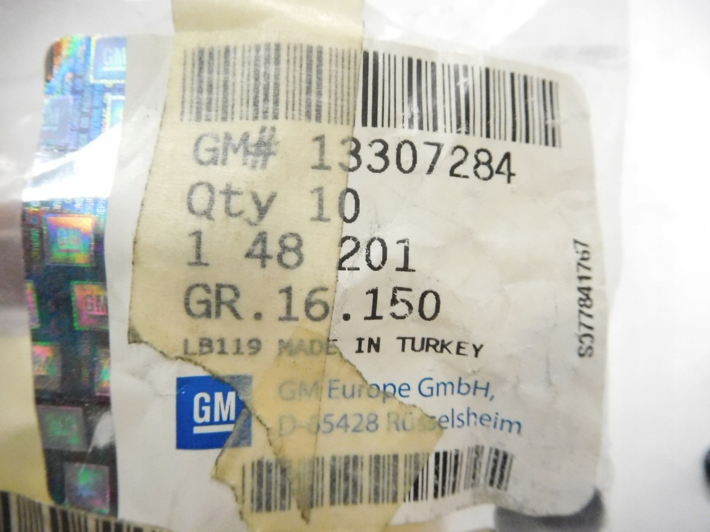 фото №6, Фиксатор уплотнители стекло opel astra j оригинальный номер 13307284