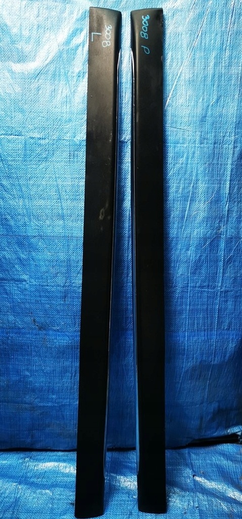 фото №1, Peugeot 3008 i 09-16 молдинг порог левая хром