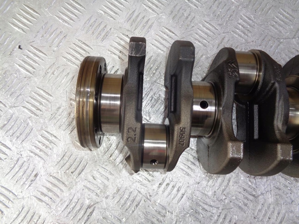 фото №16, Wał коленчатый do шлифовка + вкладыши ford transit mk7 2.2 tdci 06- bk2q 6303-aa