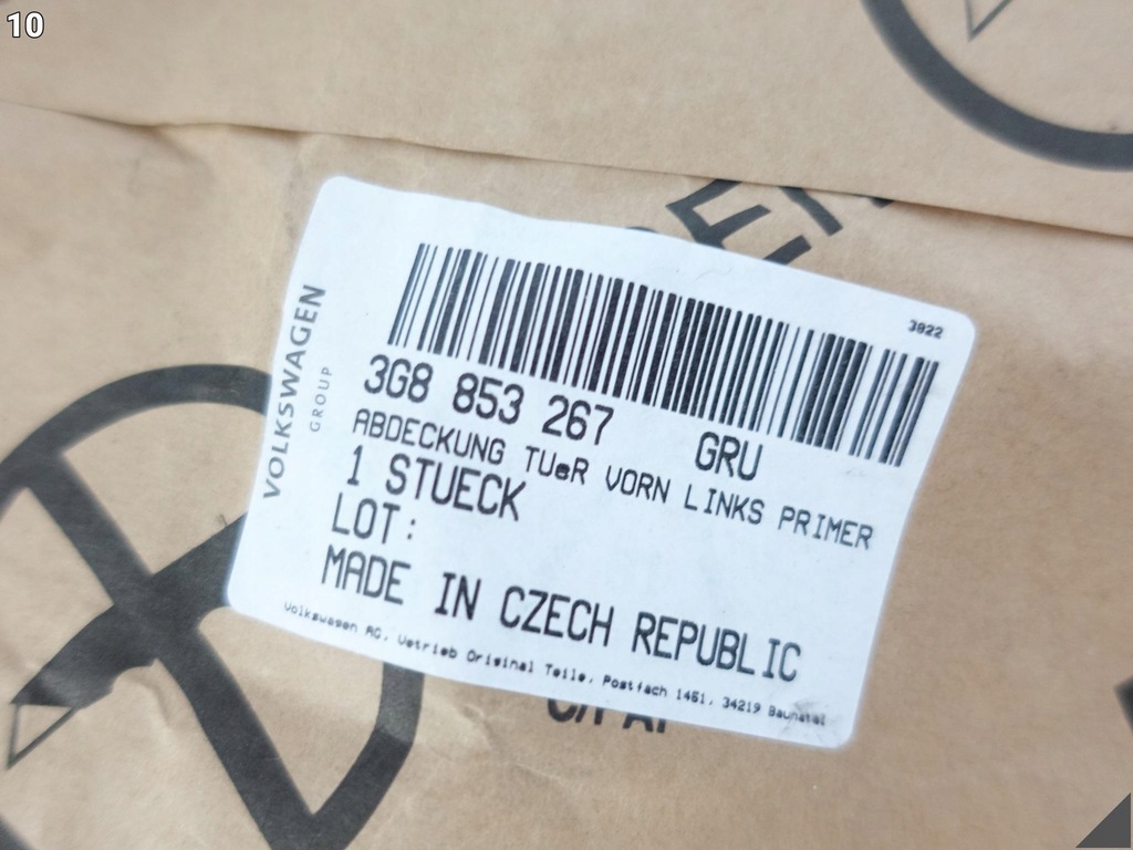 фото №11, Vw arteon 3g8 lift 17-25 молдинг накладка na двері ліва перед