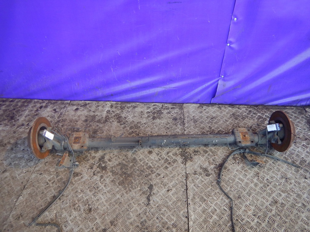 фото №1, Master ii 03- oś задняя балка подвеска задняя abs