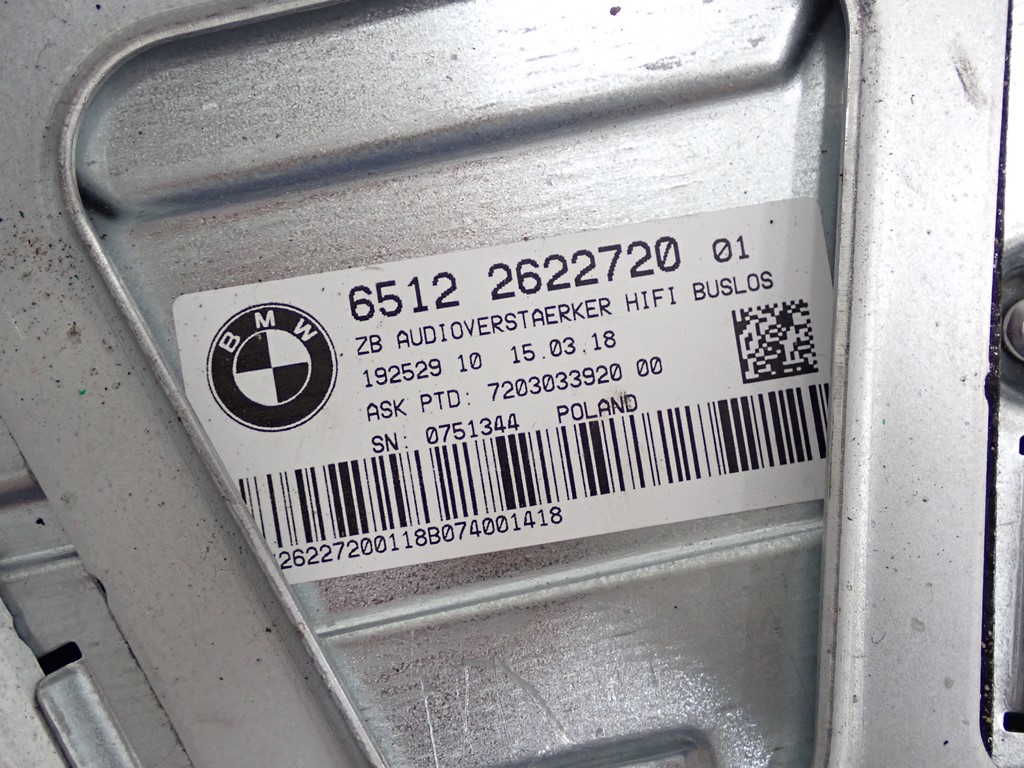 фото №4, Підсилювач радіо аудіо hifi 2622720 bmw x2 f39 18r