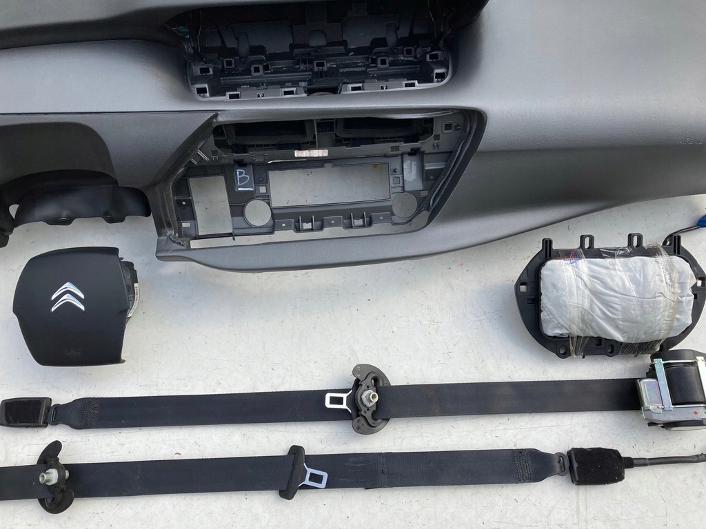 фото №5, Citroen c4 picasso приборная панель приборная панель консоль подушки безопасности