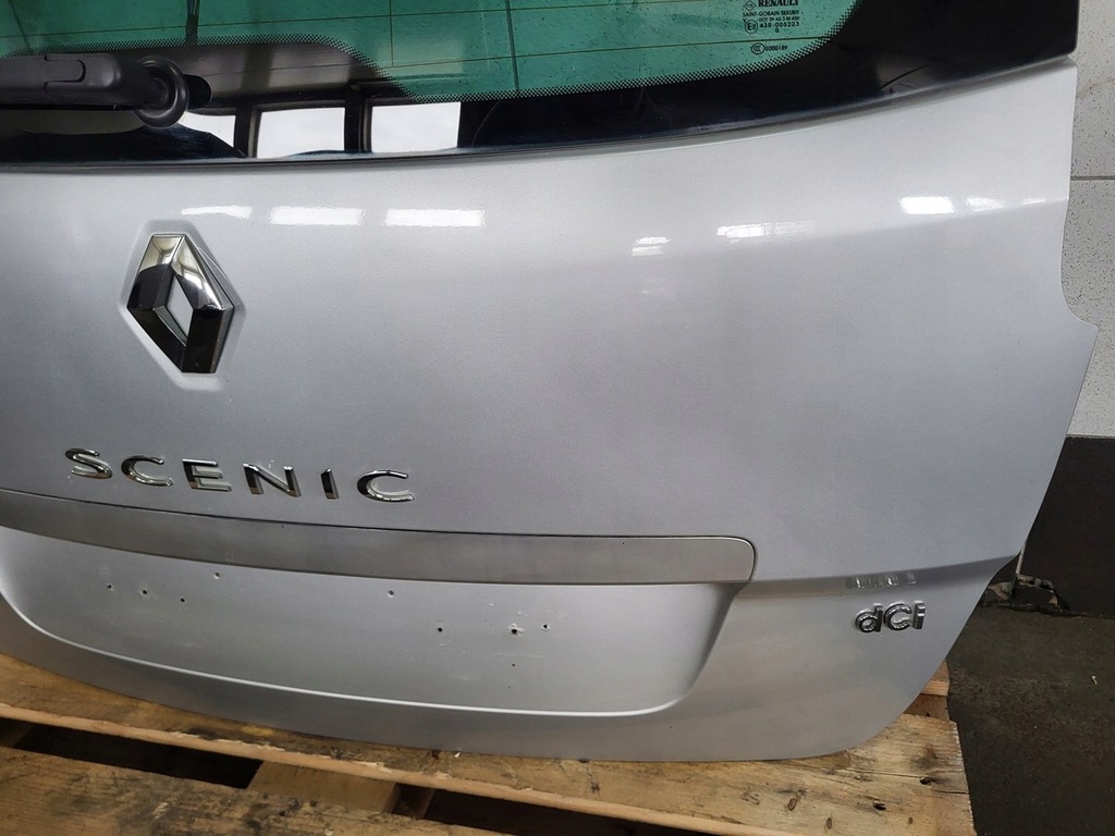 фото №12, Крышка багажника багажника с шторка ted69 renault scenic iii grand