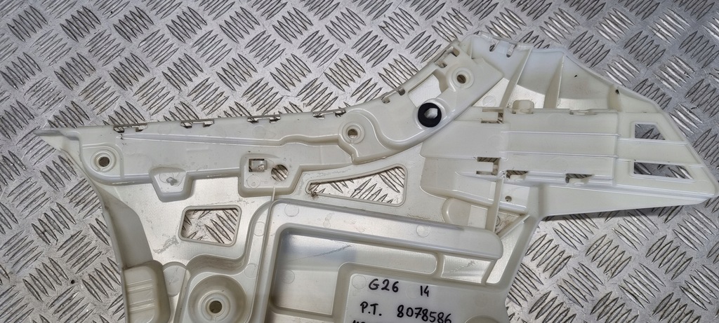 фото №10, Bmw g26 i4 m-pakiet m-p кронштейн напрямна бампера правий задня задній 8078586