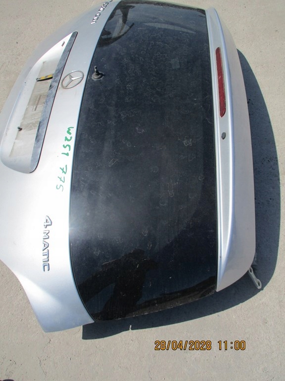 фото №4, Mercedes w251 775 крышка багажника задняя задняя багажника