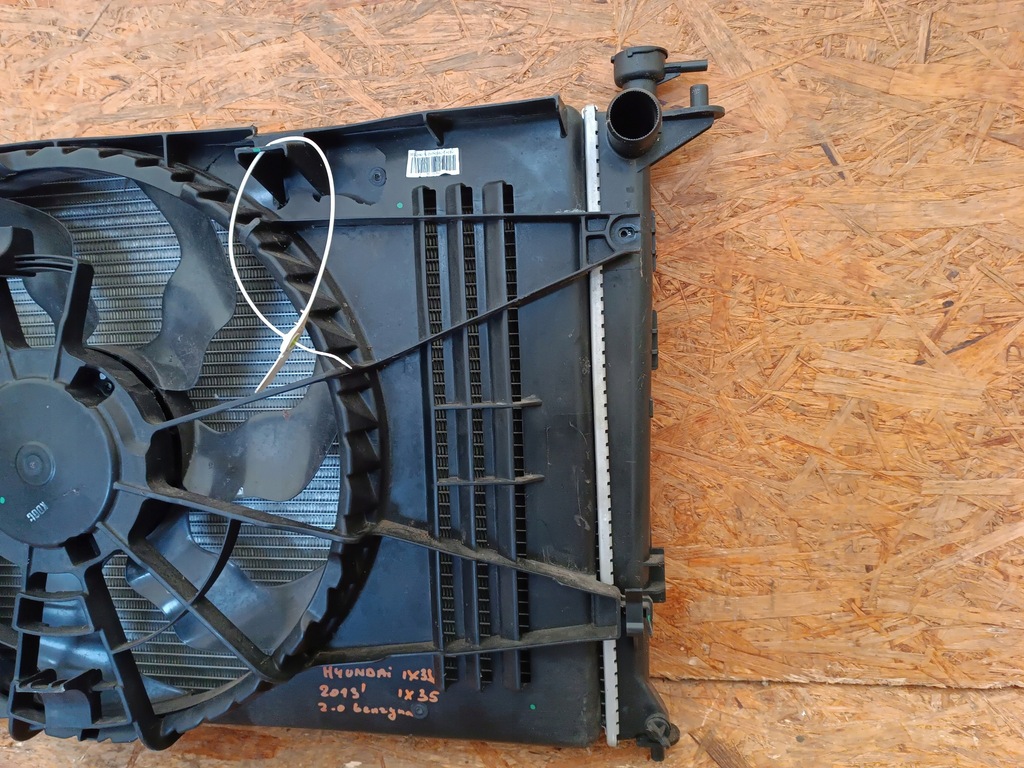 фото №11, Радіатор wody вентилятор hyundai ix35 lift 2013- 2.0 бензин