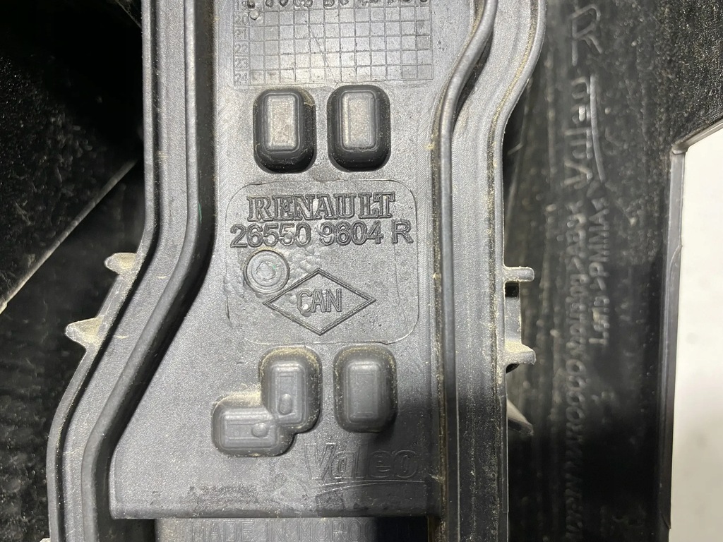 фото №11, Лампа задняя правая 265509604r dacia dokker 12-