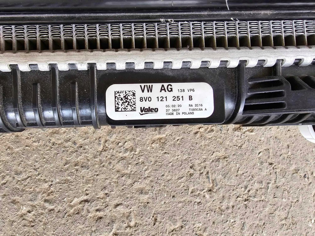 фото №11, Комплект радіатор вентилятори audi rs q3 83a rsq3 2.5 audi tt rs 8s ttrs 2.5