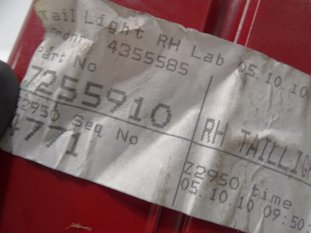 фото №10, Лампа правый задняя mini r56 7255910