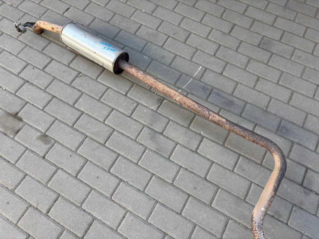 Peugeot 2008 2 выхлоп гаситель 1.2 thp Оригинал