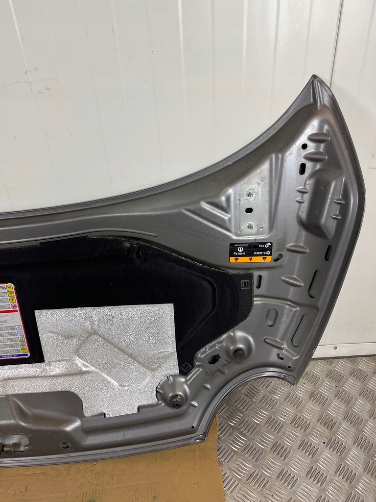 фото №11, Fiat 500 abarth 595 крышка передняя / капот двигателя grigio 52009424
