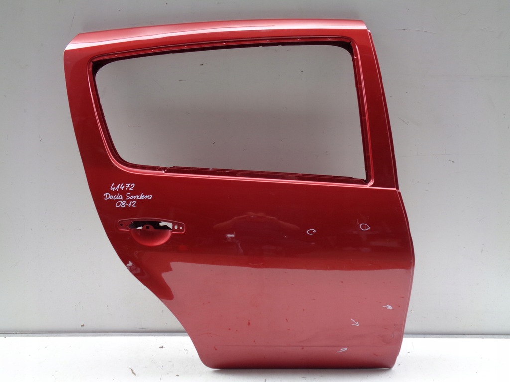 фото №1, Дверь правое задние dacia sandero 08-12 nr 41472