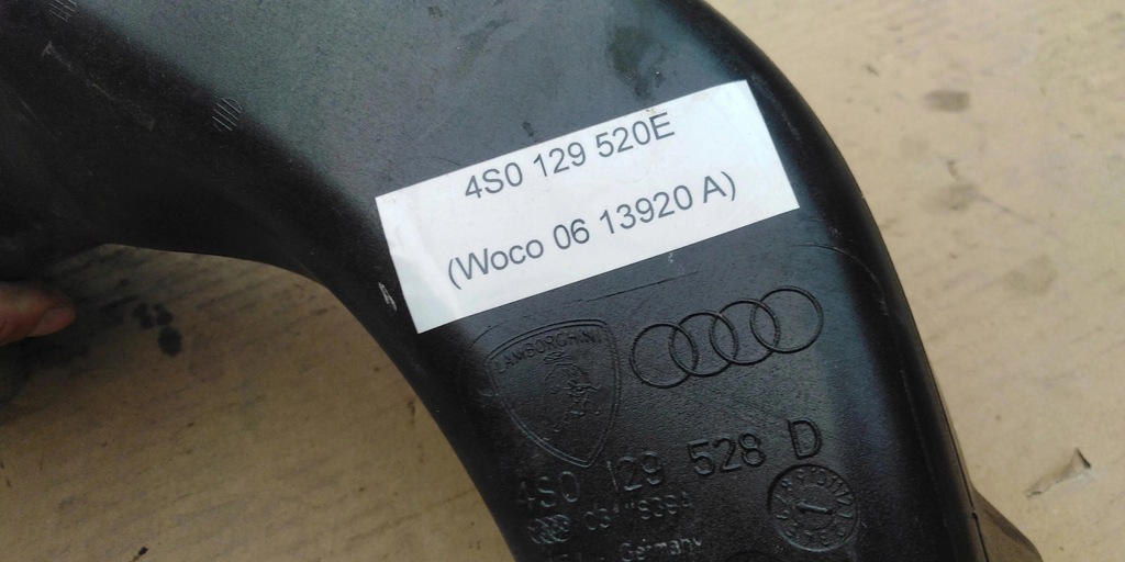 фото №9, Lamborghini huracan lp580 повітропровід канал повітря 4t1819668 4t1819504