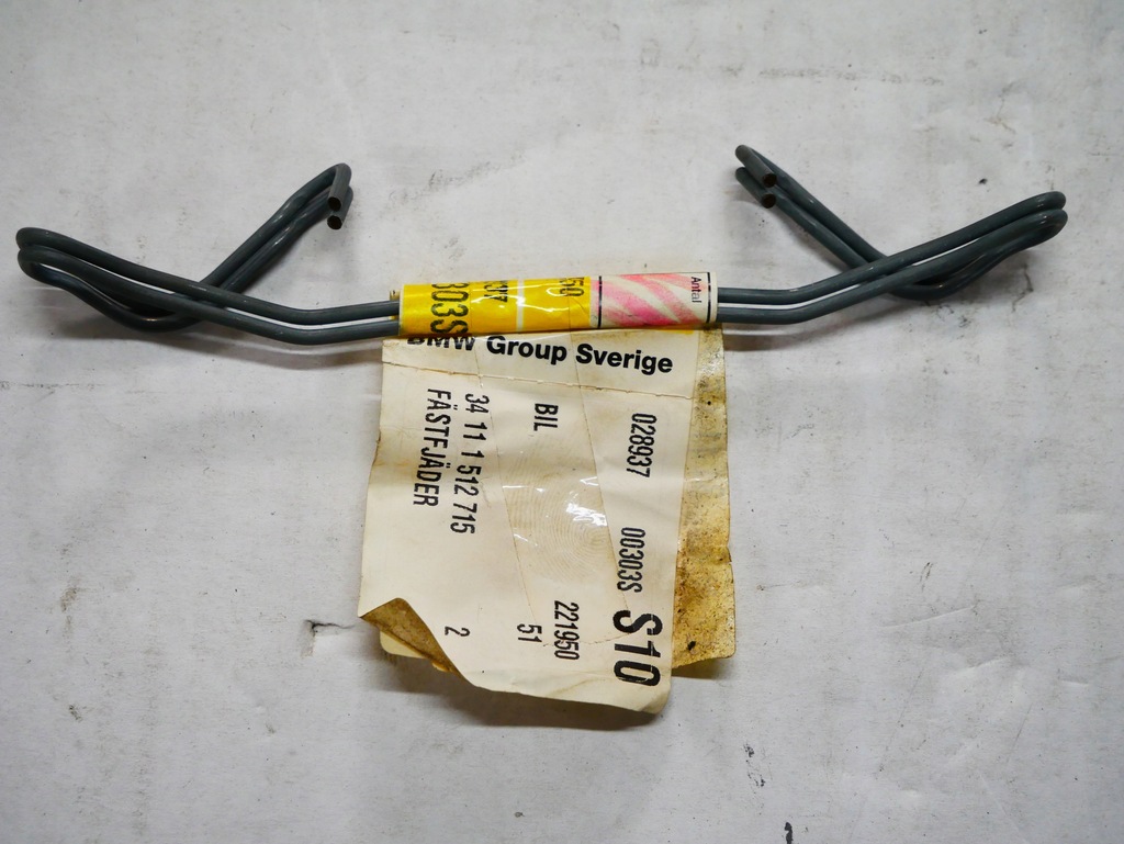 фото №1, Mini r50 r52 r53 пружина суппорт тормозных колодок перед 34111512715 1512715