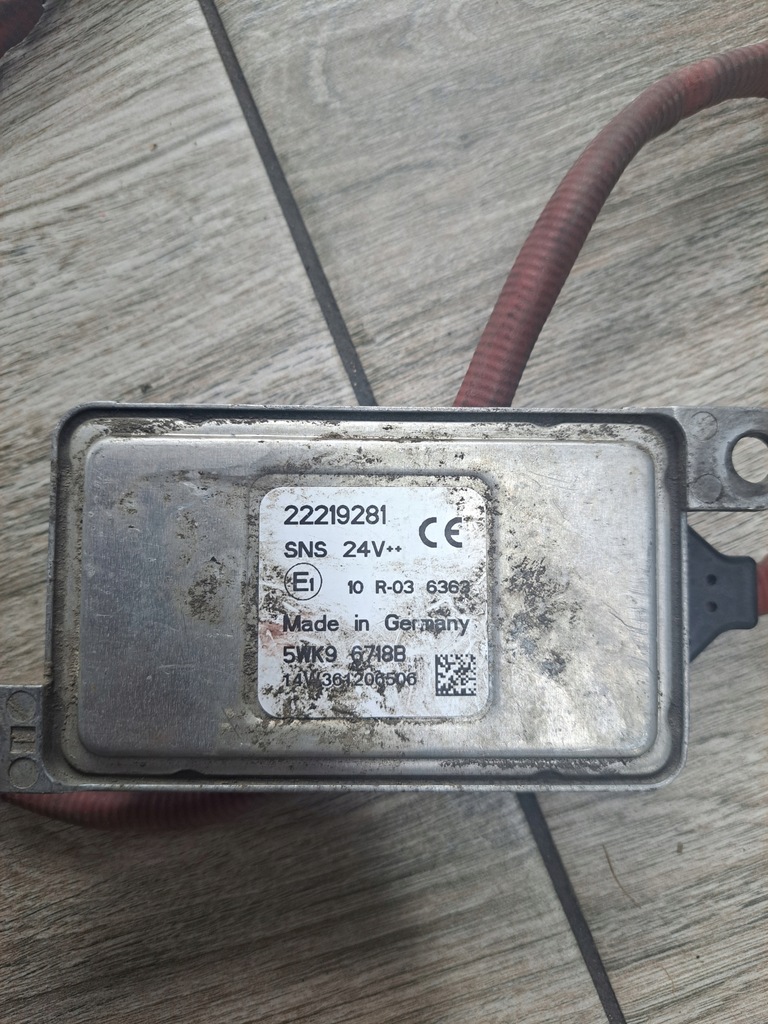 фото №2, Датчик вихлопних газів nox renault gama t c k range volvo fh fm 4