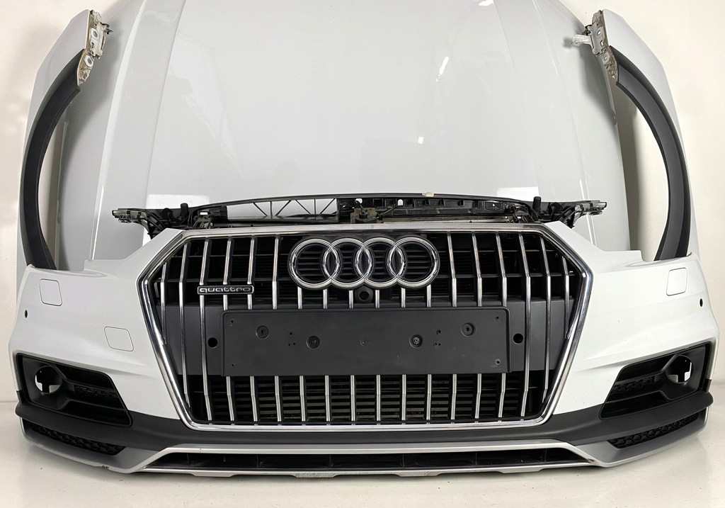 фото №7, Audi a4 b9 allroad бампер капот pas лампы matrix перед комплект белый ls9r