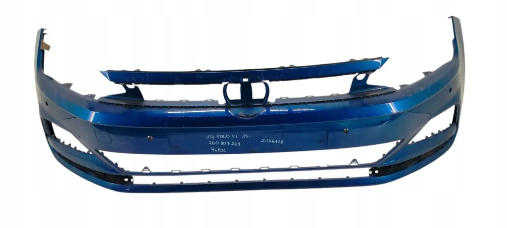 фото №1, Vw polo vi 6 2017- бампер передній перед 2g0807221 4xpdc