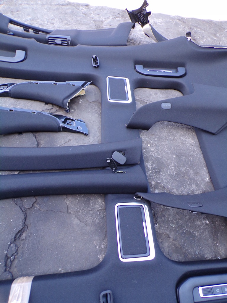 фото №10, Стеля czarna amg mercedes w222 панорама комплектна