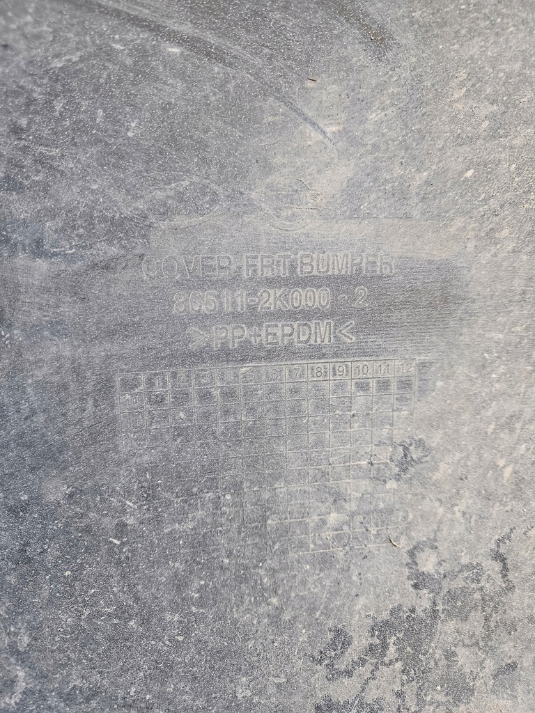 фото №13, Kia soul i 09-12 бампер перед передний