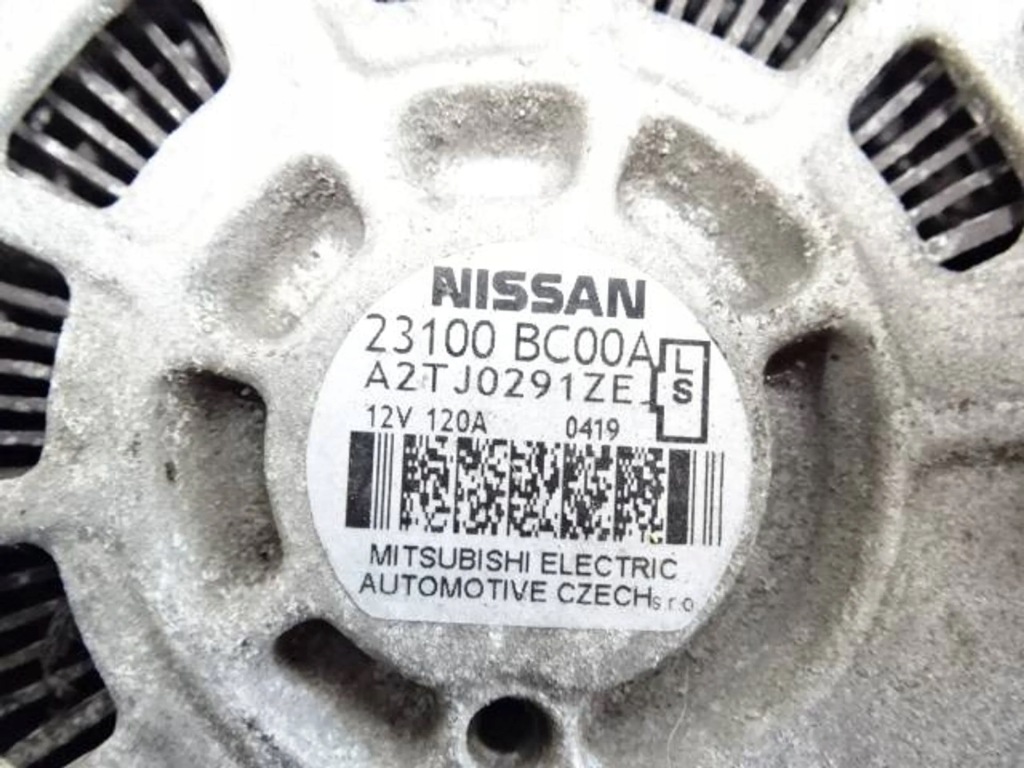 фото №7, Генератор nissan qashqai j10 1.6b