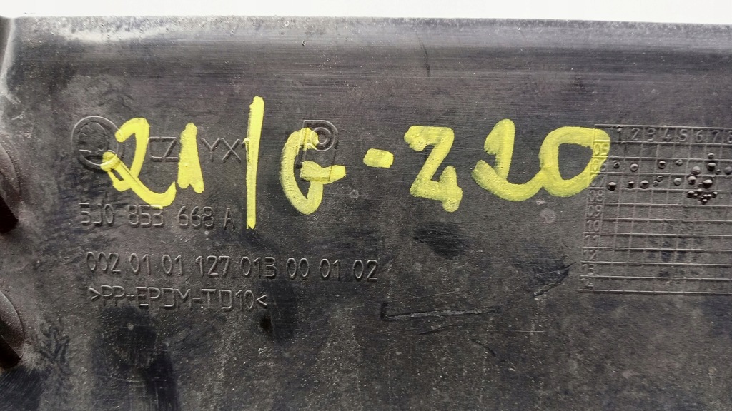 фото №8, Skoda fabia ii roomster 06- решётка радиатора решётка радиатора радиатора 5j0853668a