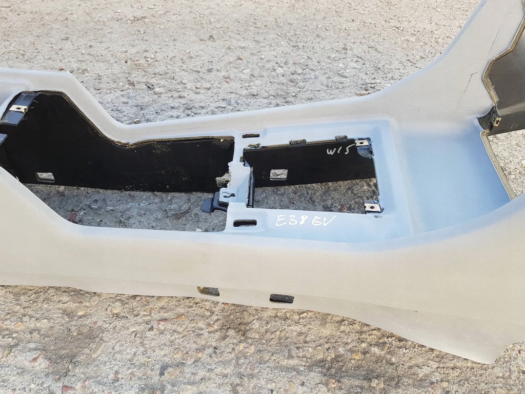 фото №6, Тунель середній панель приладів siwy оригінал 8 125 555 bmw 7 e38 przedlift europa