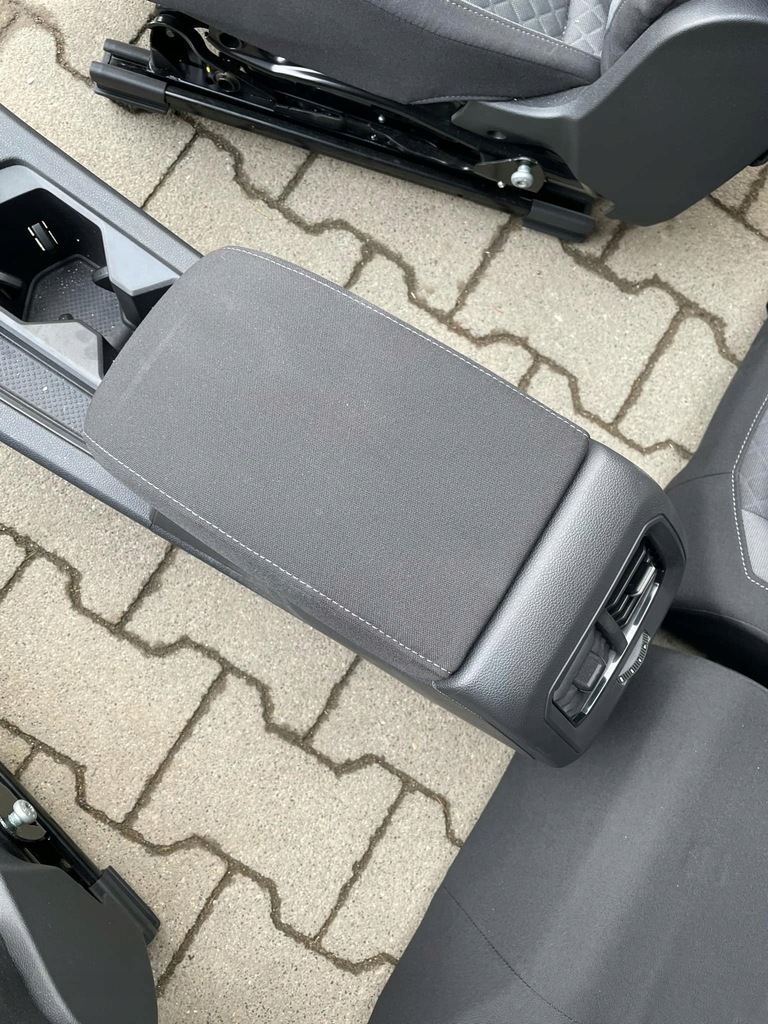 фото №8, Vw tiguan ii сиденья сиденье обшивки туннель материал