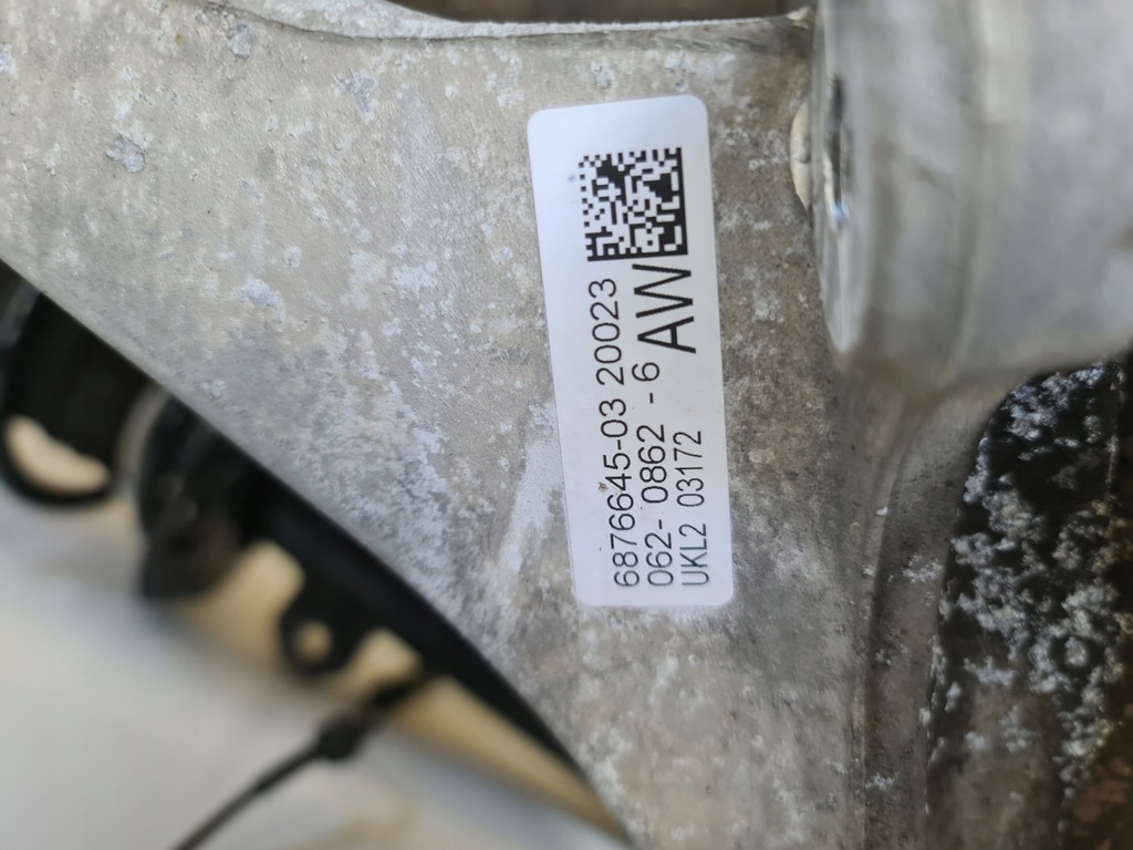 фото №5, Bmw f40 поворотный кулак рычаг амортизатор левый перед 6884817 6876645