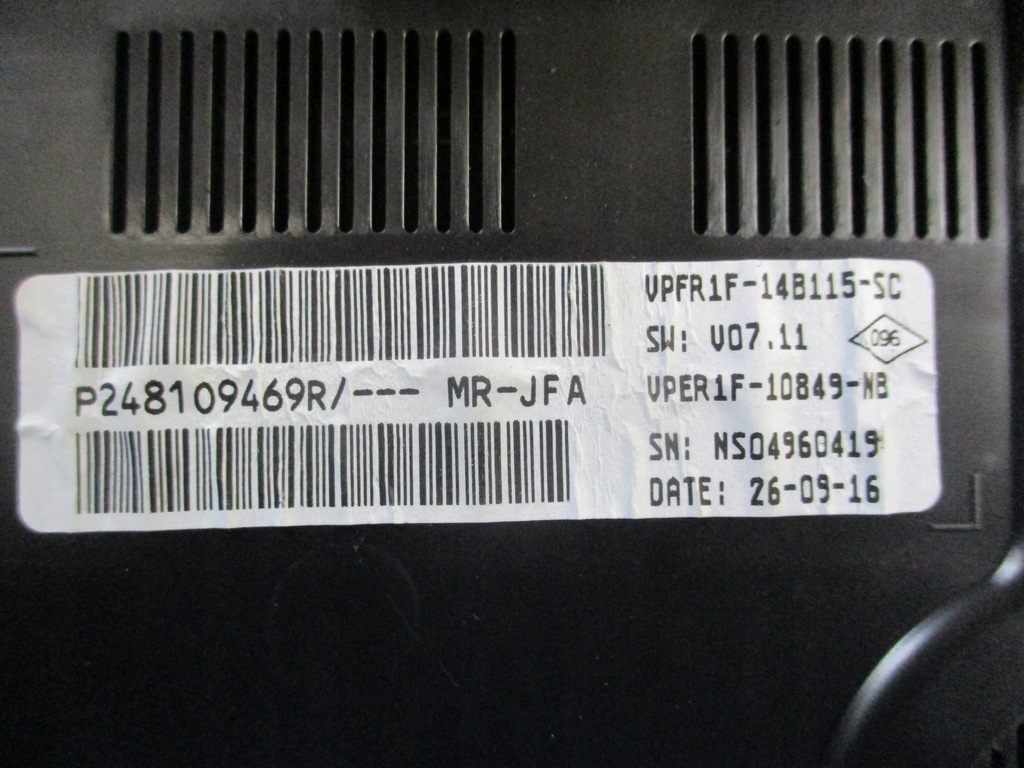 фото №3, Лічильник приладова панель renault scenic iv p248109469r