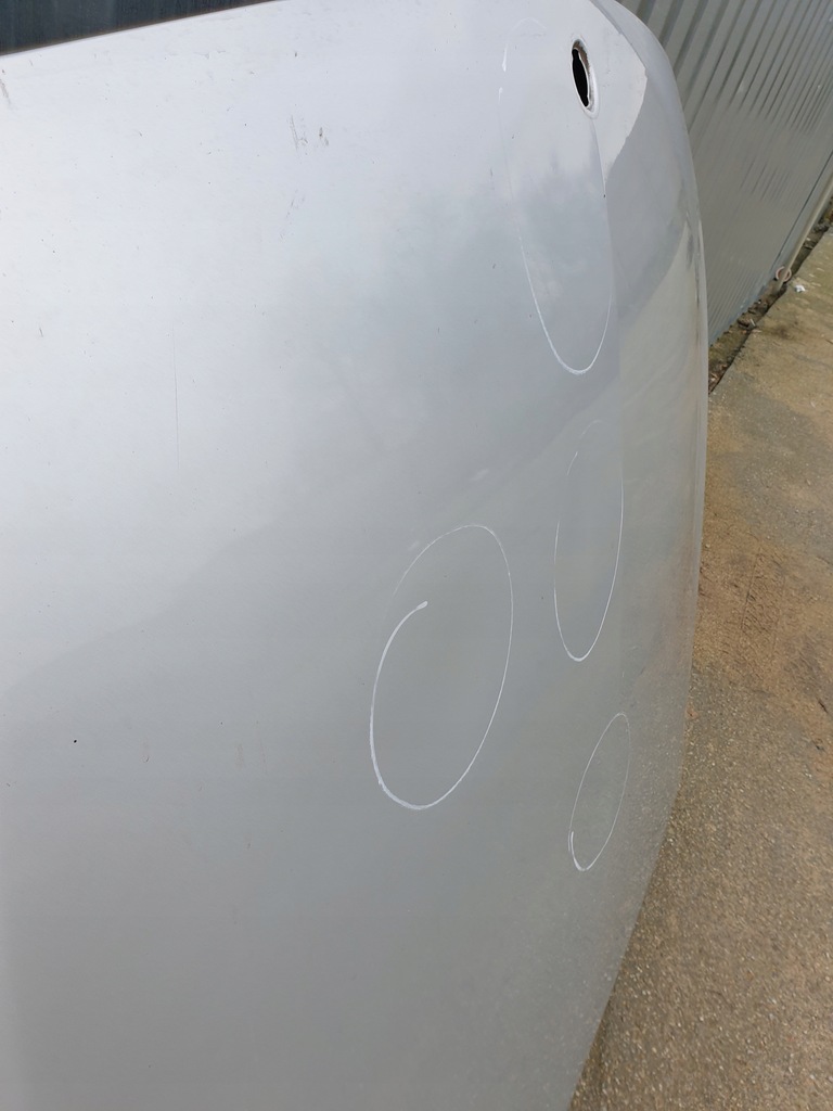 фото №11, Mercedes c-klasa w205 205 капот передняя графитовая