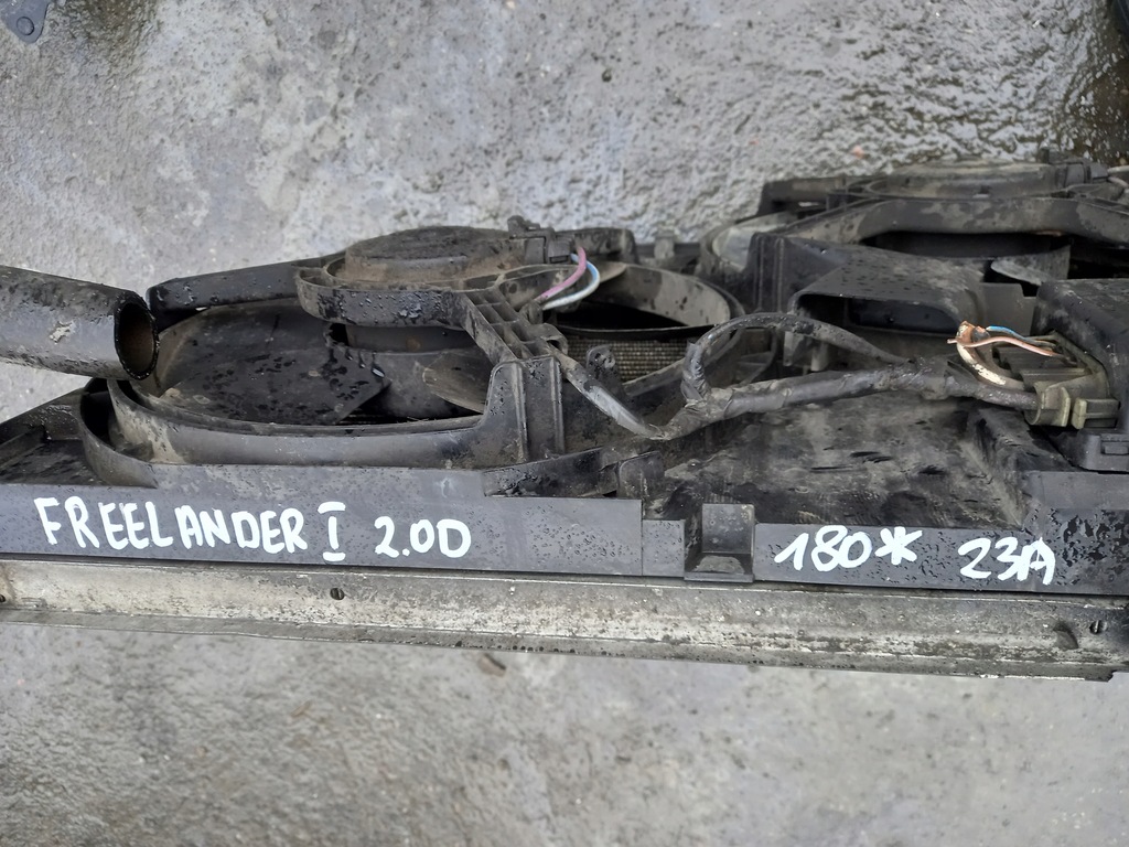 фото №6, Радиатор wody вентилятор land rover freelander i