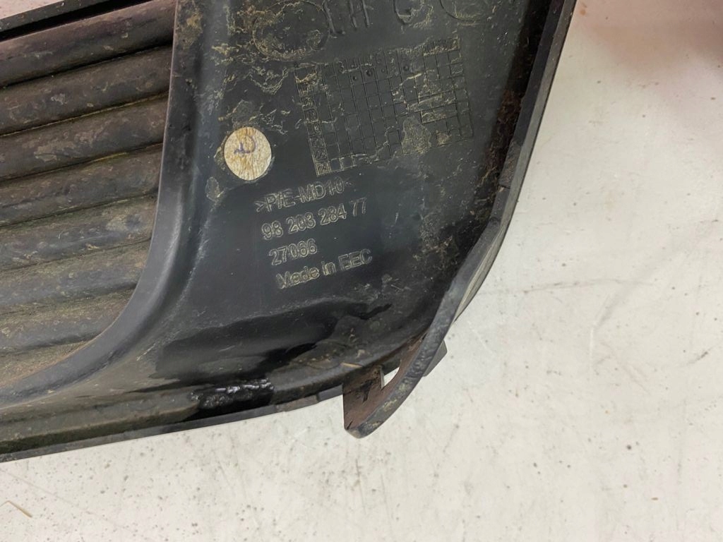 фото №6, Citroen ds7 права ліва решітка бампера заглушка