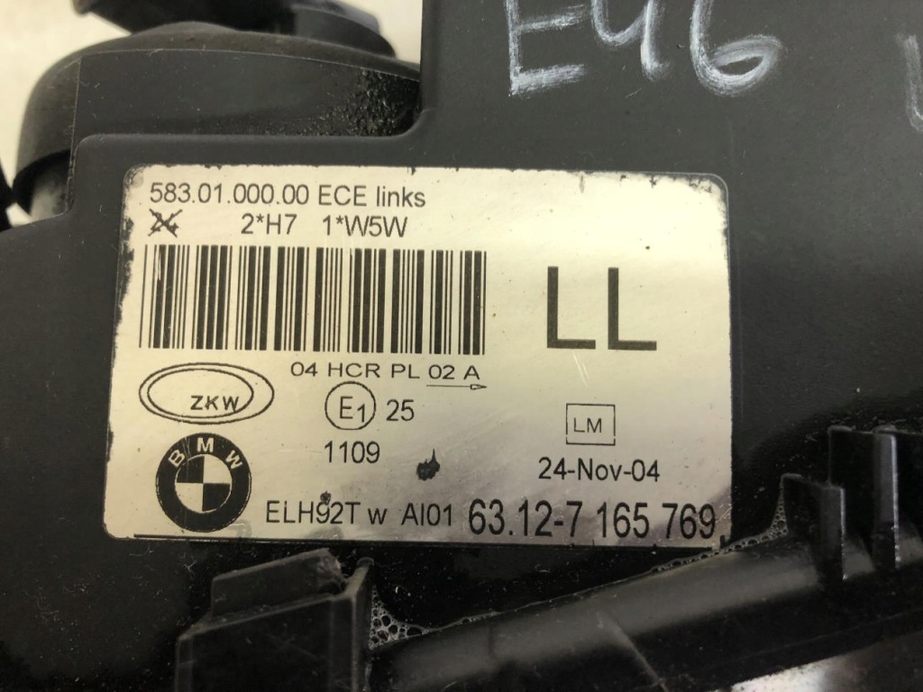Лампа лівий перед 7165769 bmw e46 європа в Україні