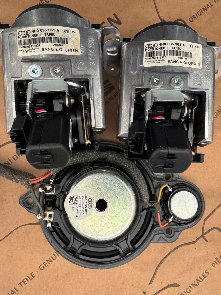 фото №13, Audi a8 s8 d4 lift long обшивки динамики усилитель 4h0035466 bang olufsen