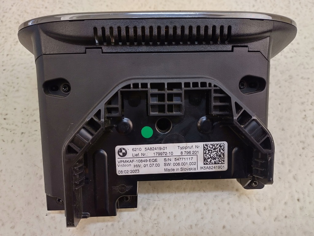 фото №6, Mini cooper f56 lift дисплей прилади електрик 8796201