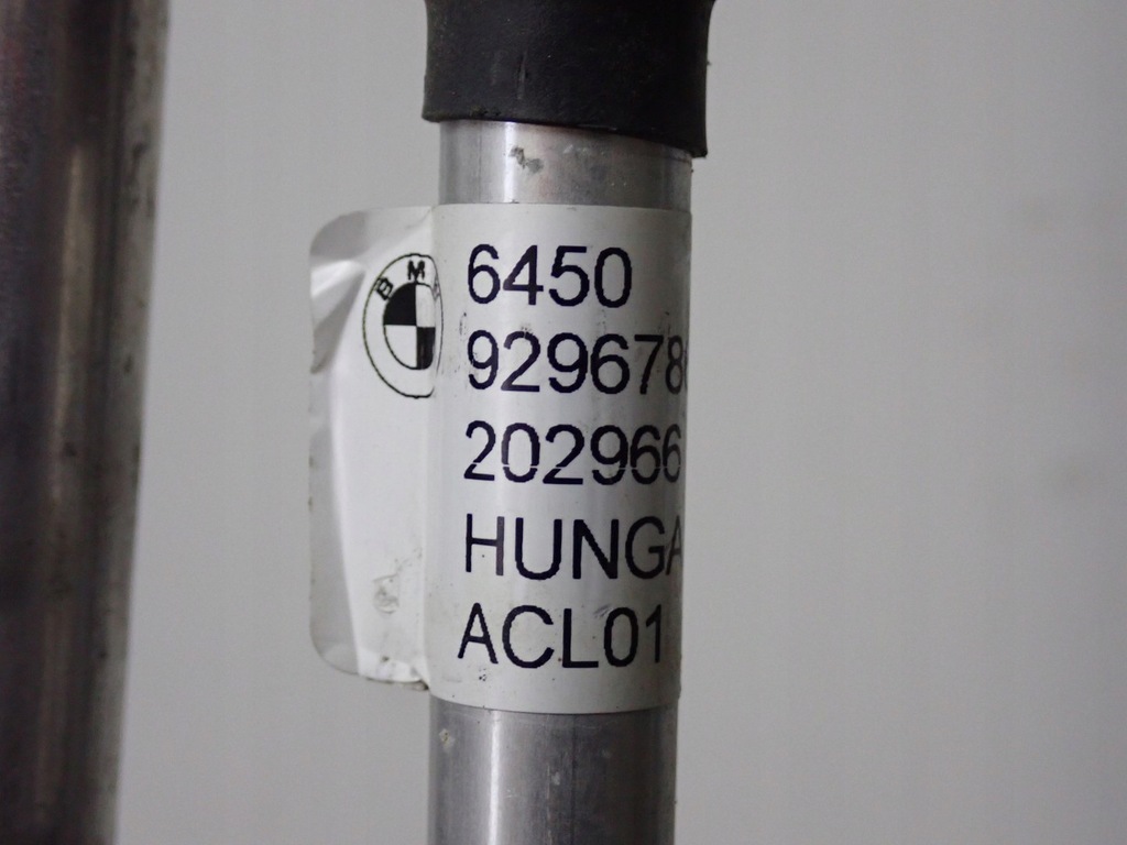 фото №11, Wąż шланг трубка кондиционера оригинал bmw i3 9291152 9296786 9418662