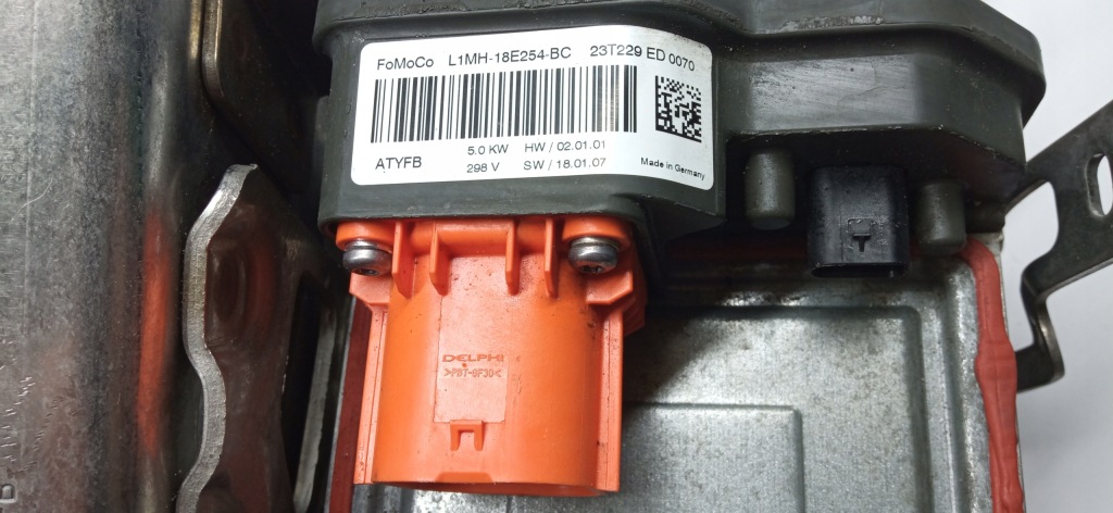 фото №8, Ford kuga mk3 mach-e ev- допоміжна обігрівач акумулятора l1mh-18e254-bc