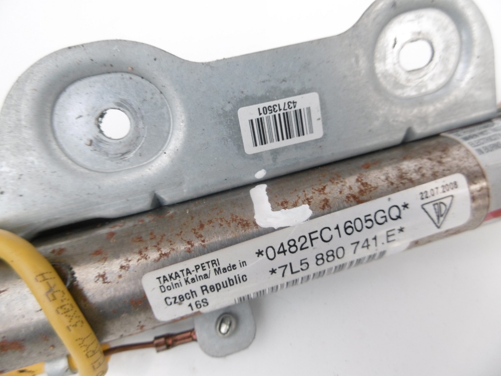 фото №8, Шторка безопасности подушка безопасности левая porsche cayenne i 7l 7l5880741e