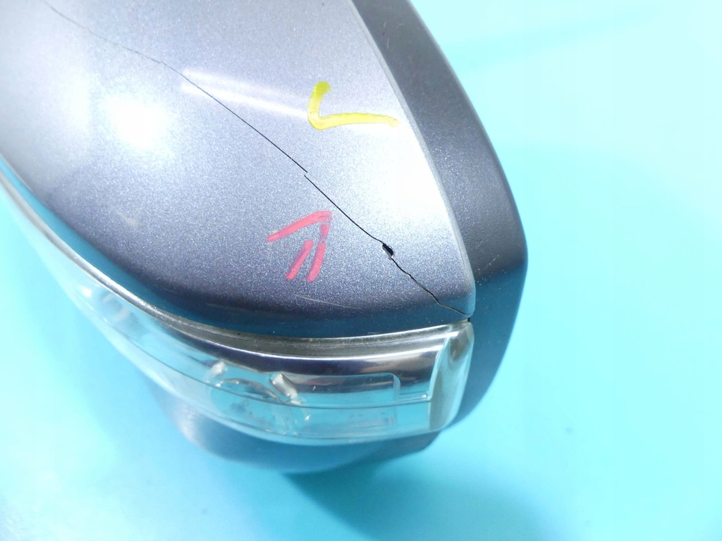 фото №6, Зеркало левая 8pin hyundai ix35 szary zar europa