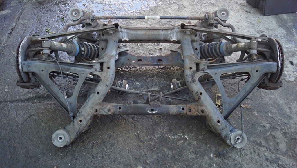 фото №11, Балка подрамник подвеска задняя vw touareg i 7l0500041