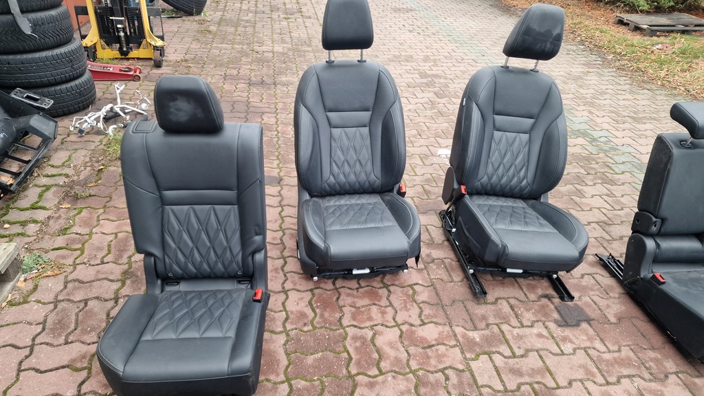 фото №5, Сиденья заднее сиденье подлокотник обшивки nissan x-trail t33 подогрев память europa