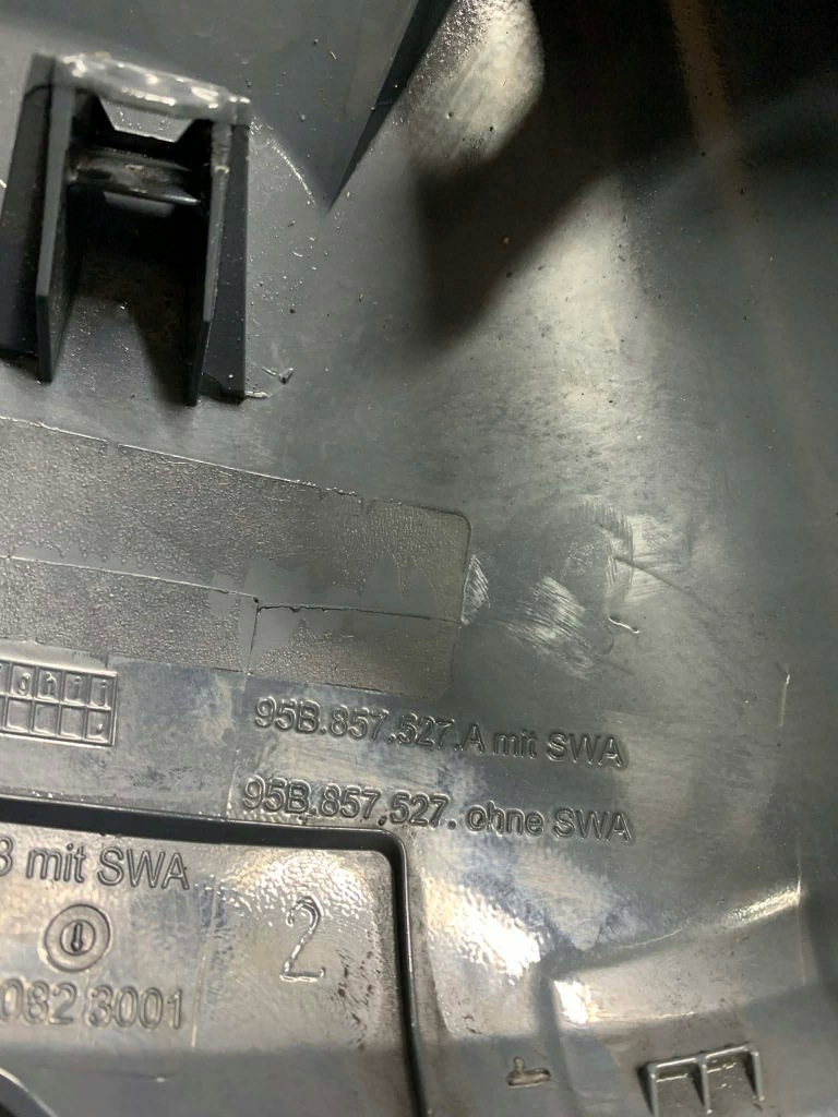 Porsche macan корпус дзеркало ліва асистент 95b857527 a Зі Шроту